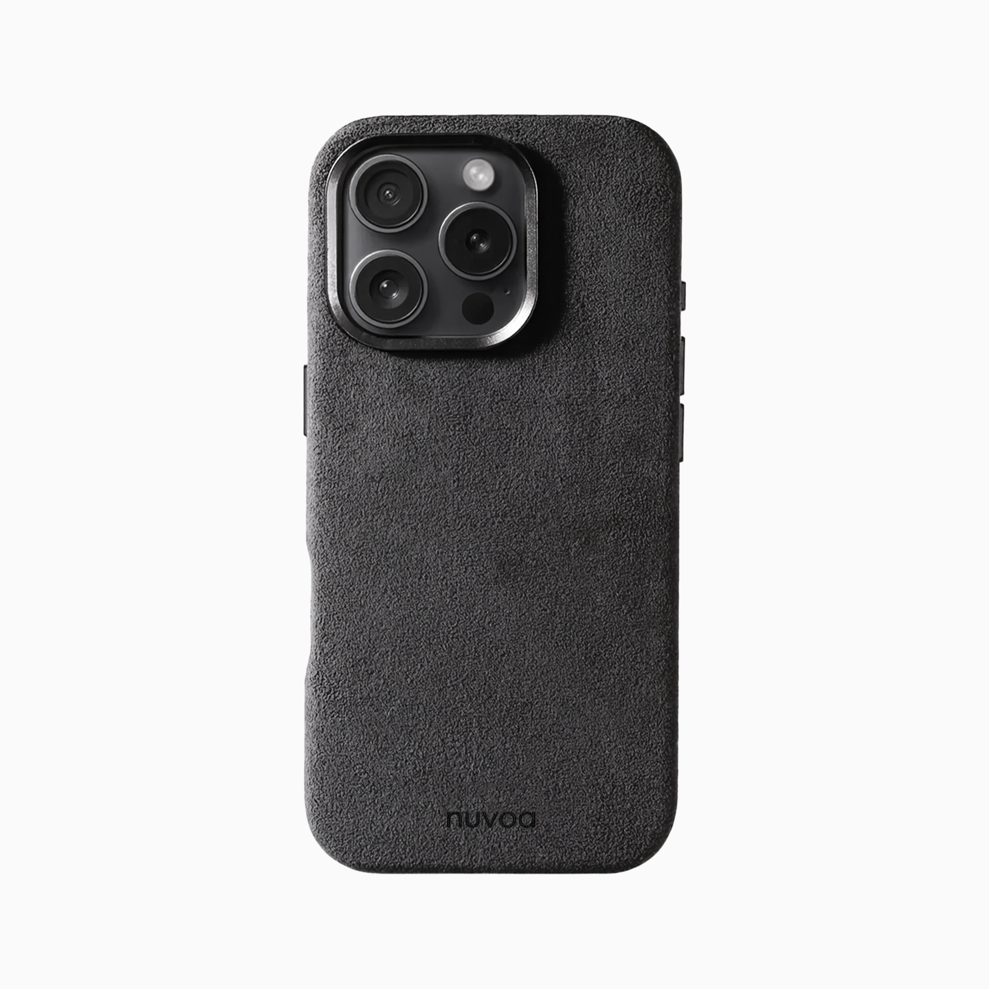 Alcantara iPhone Hülle - Space Grau