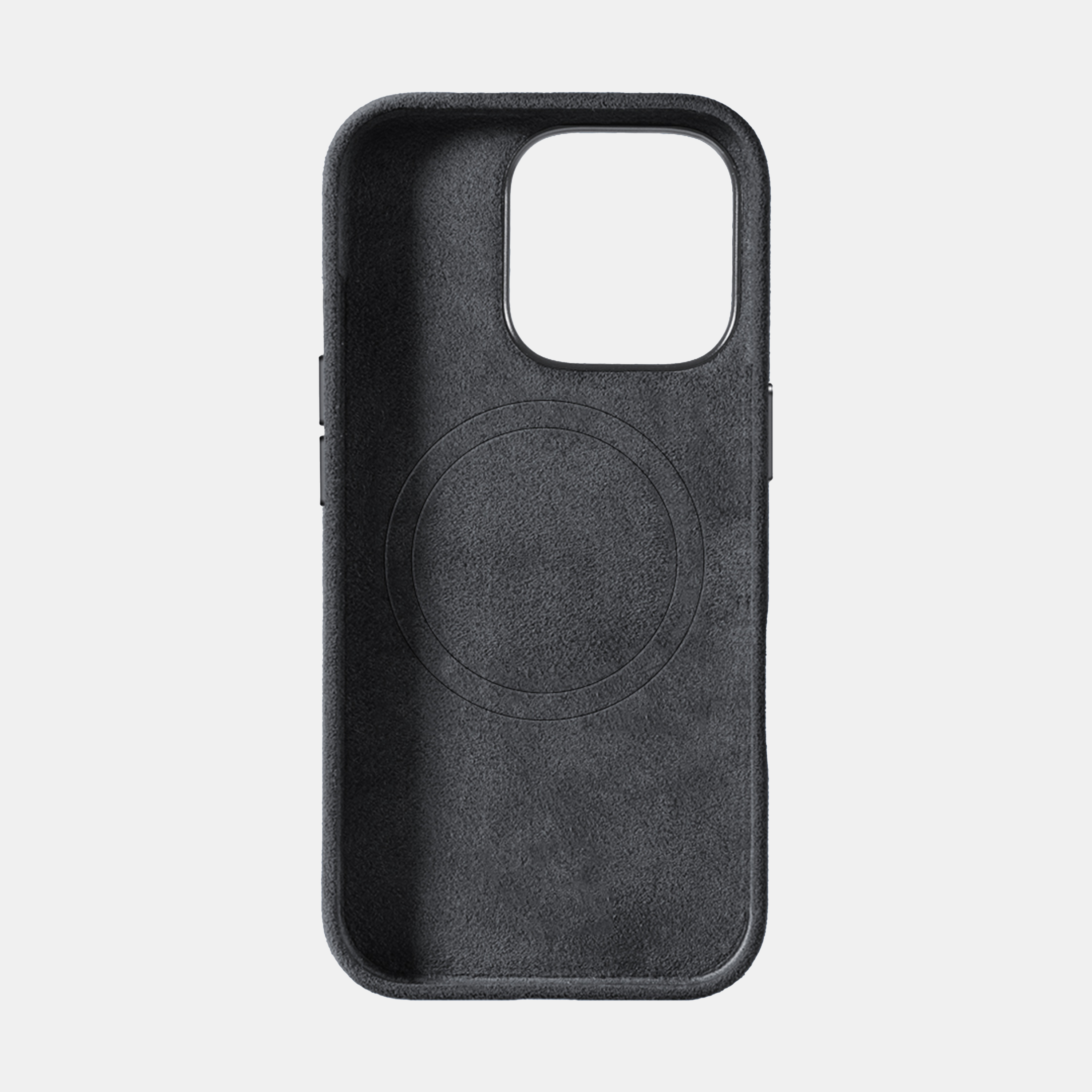 Alcantara iPhone 14 Pro Hülle – Space Grau