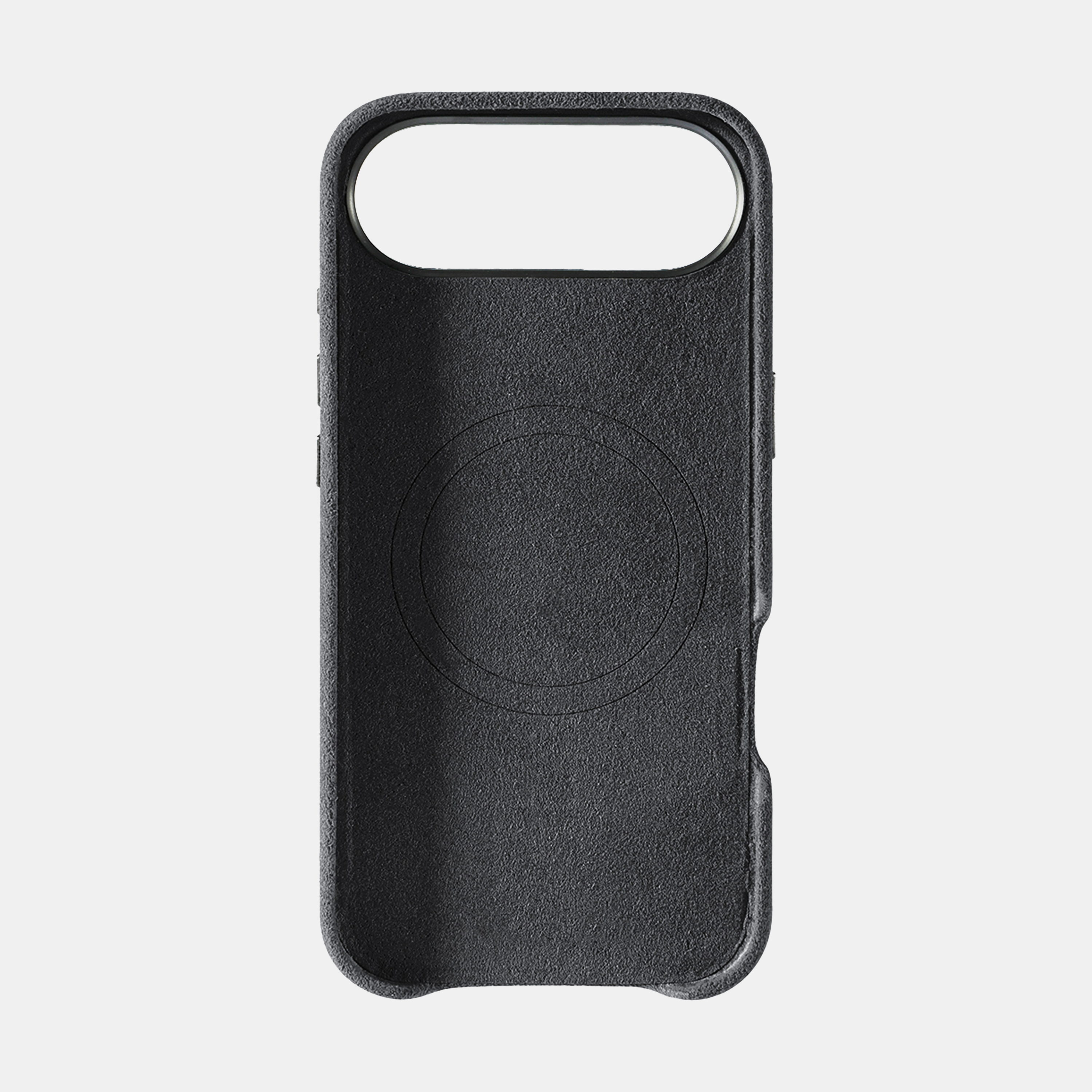 Alcantara iPhone 17 Air Hülle – Space Grau