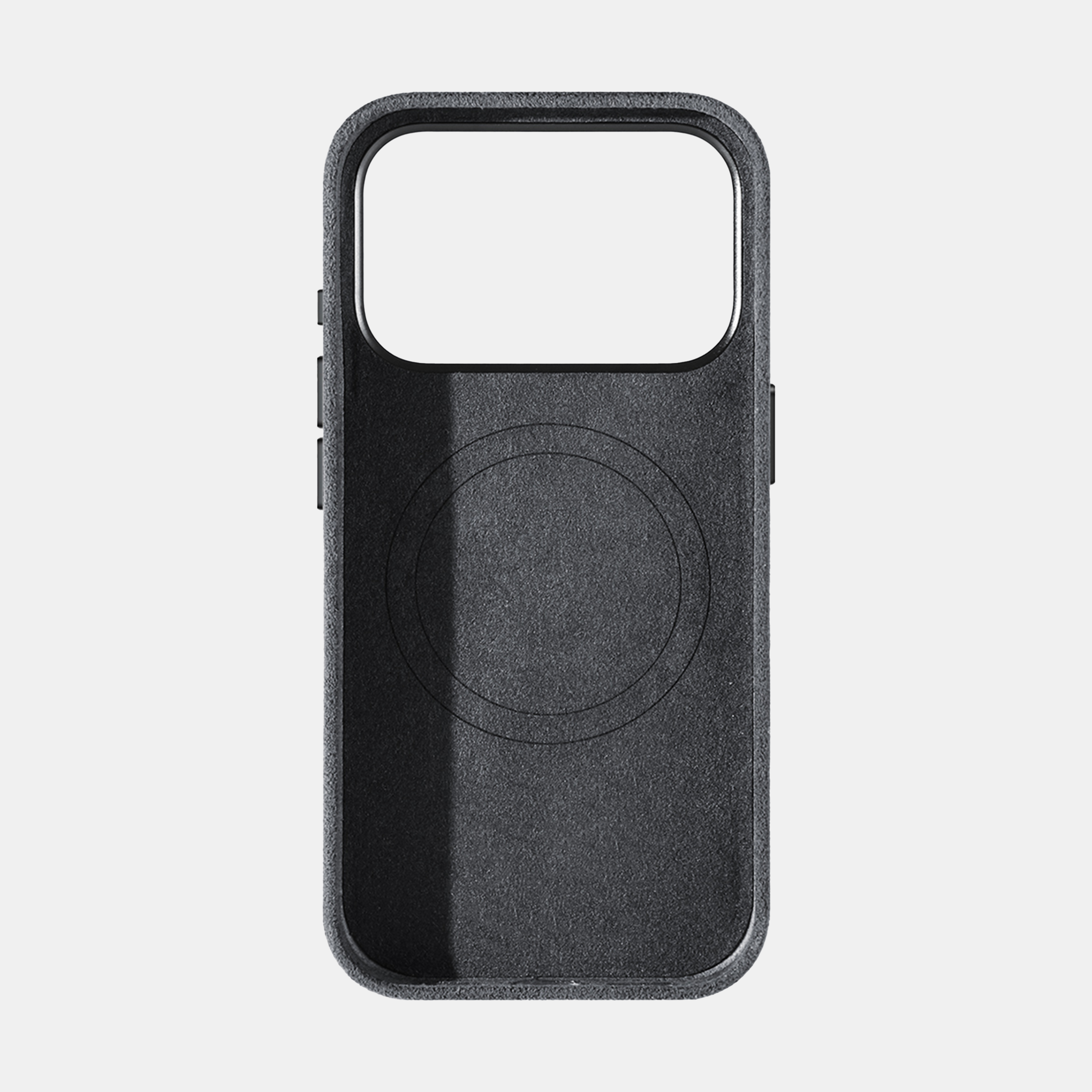 Alcantara iPhone 17 Pro Max Hülle – Space Grau